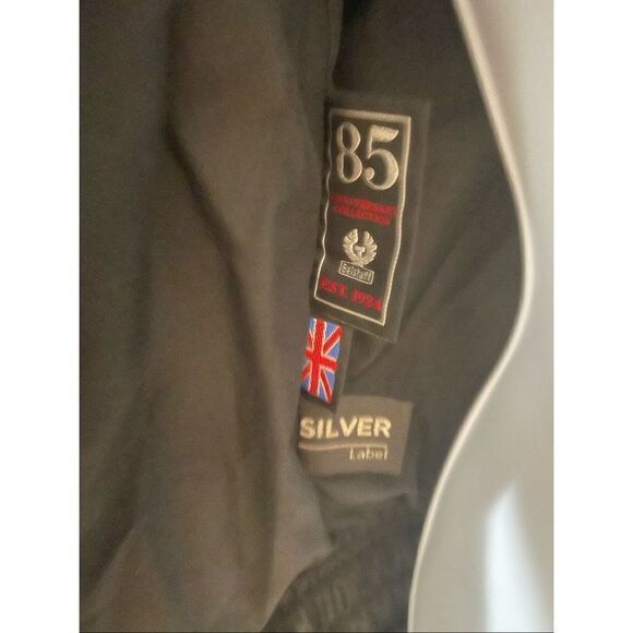 Belstaff Black Shiny Bomber Puffer Women’s Jacket Side Zip Pockets SZ IT44 US 12 - Picture 7 of 12